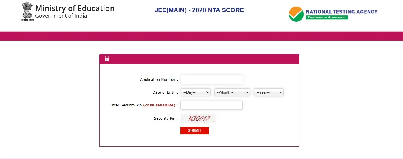 jee main exam result nta announced 